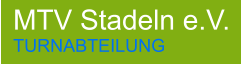 MTV Stadeln e.V. TURNABTEILUNG